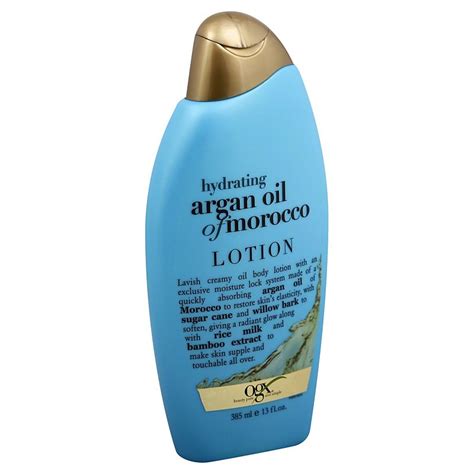 Ogx Hydrating Moroccan Argan Oil Body Lotion Shop Bath And Skin Care At