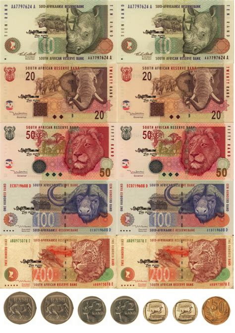 South Africa Money Notes