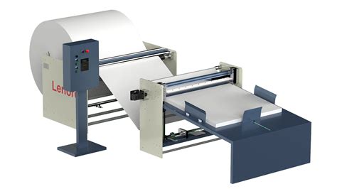 Automatic Paper Roll Cutting Machine Lenore Industries