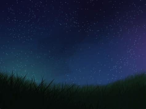 Night Sky Done In Photoshop By Char C0al On Deviantart