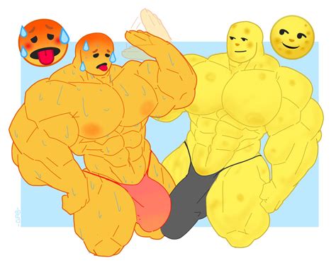 rule 34 abs biceps bodybuilder cute emoji emoji buff emoji race gab art gay hyper hyper