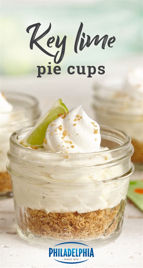 Key Lime Pie Cups Recipe Lime Recipes Mason Jar Desserts Lime