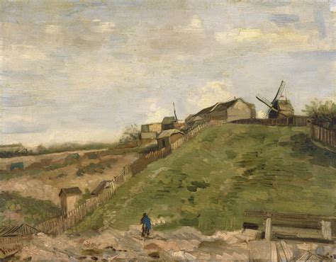 The Hill Of Montmartre With Stone Quarry Vincent Van Gogh Artwork