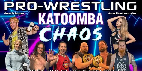 Awf Wrestling Live Events In Katoomba Nsw 9 July And Blacktown Nsw 31