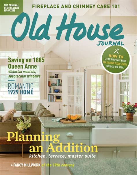 Ohj October 2017 Old House Restoration Products And Decorating House Journal House And Home