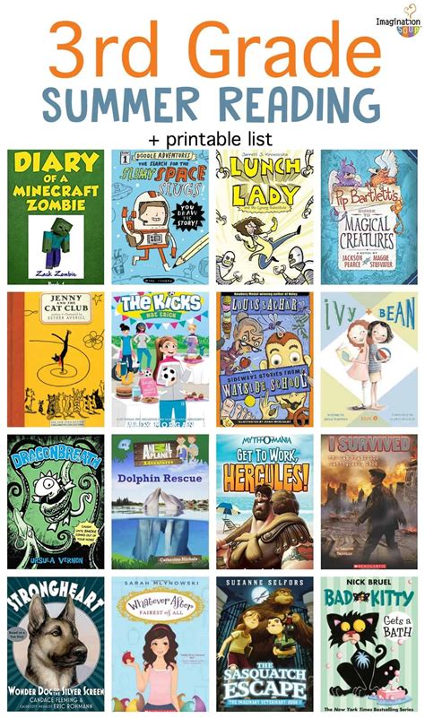 50 Best 3rd Grade Books For Summer Reading Age 8 3rd Grade Books