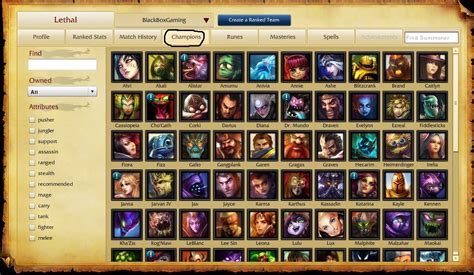League Of Legends 3champions And Roles