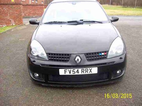 It didn't take long before the two allegedly got it on. Renault 2005 CLIO SPORT 182 16V BLACK NOT MEGAN CUP. car ...
