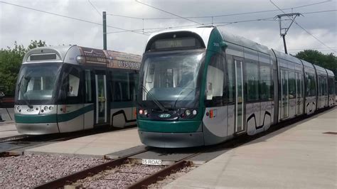 First 'new look' tram rejoins the network - Transport Nottingham