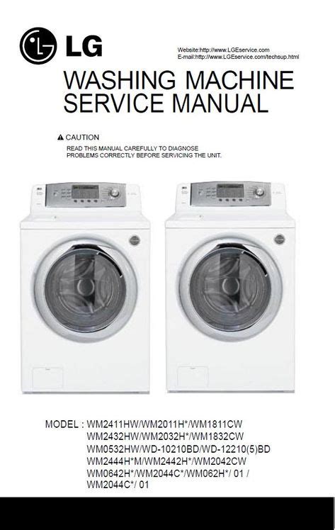 Lg Pedestal Washer Manual