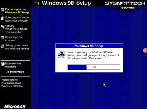 How To Install Windows 98 On Fusion Sysnettech Solutions