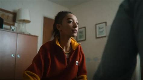 Lucy And Yak Colorblock Blake Fleece Jacket In Rust Worn By Ola Nyman Patricia Allison As Seen