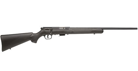 Savage 93r17 F 17 Hmr Bolt Action Rifle With Black Synthetic Stock