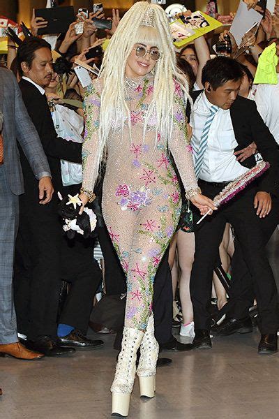 Lady Gagas 120 Most Outrageous Outfits Lady Lady Gaga