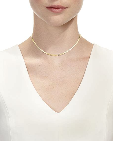 Lana Bond Nude Chain Choker Necklace Neiman Marcus