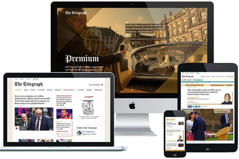 Telegraph Axes Metered Paywall Launches Premium Service Campaign Us