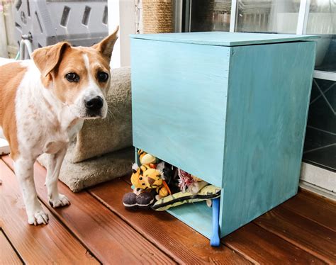 Organize Your Dogs Toys With A Stylish Storage Bin Home Storage