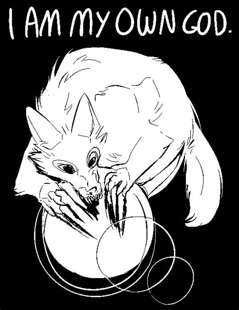 Anon Can I Request A Kin Draw With A White Werewolf Biting Chewing On
