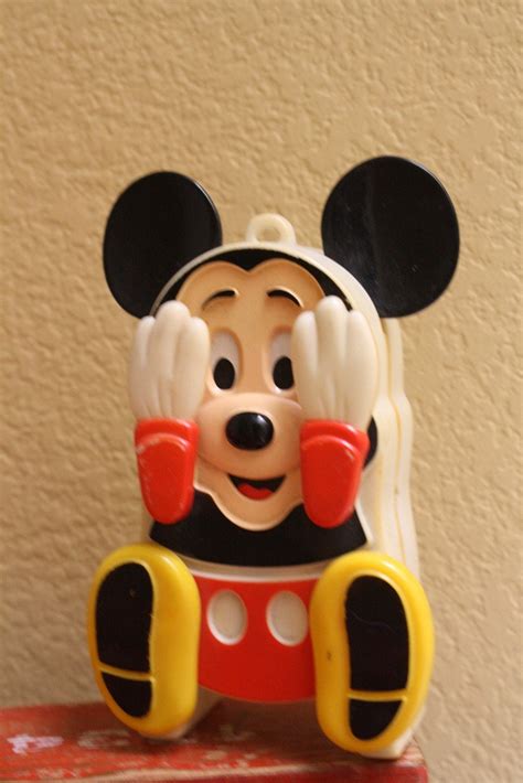 Vintage Illco Mickey Mouse Musical Wind Up By Windingroadvintage2
