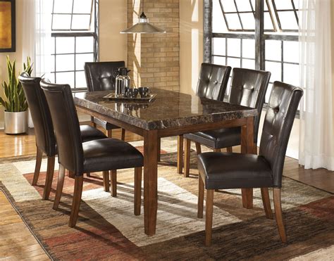Lacey Rectangular Dining Table From Ashley D328 25 Coleman Furniture