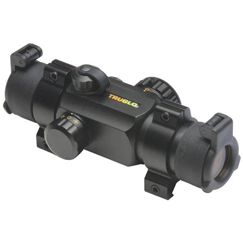 Truglo Multi Reticle Dual Color Red Dot Sight 25 Mm Black