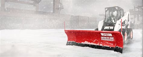 Skid Steer Snow Plows Pro Plus® And Prodigy™ Plows Western®