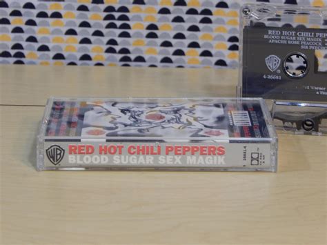 Blood Sugar Sex Magik Red Hot Chili Peppers Vintage Cassette 1991
