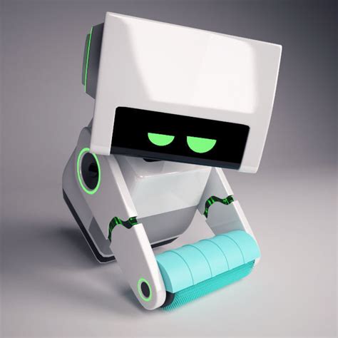 3d Cute Robot Cgtrader