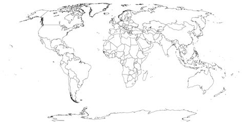 Printable World Maps