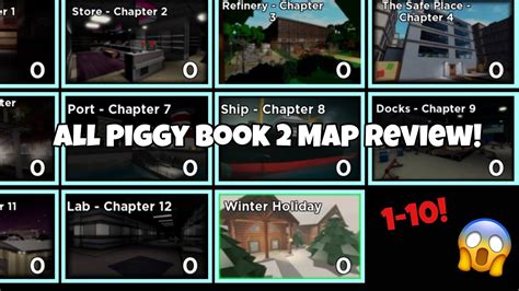 Roblox Piggy Book 2 Chapter 1 12 Map Rating Youtube