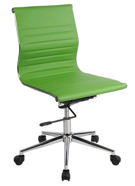 Sylvia office task chair black. Armless Mid-Back Desk Chair | Chair, Beach chair with ...