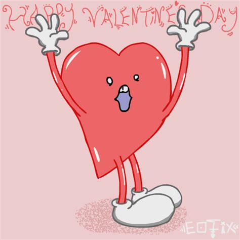 valentines day holiday broken heart animated on er by cobor