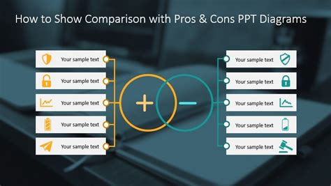 How To Show Comparison With Pros And Cons Ppt Diagrams