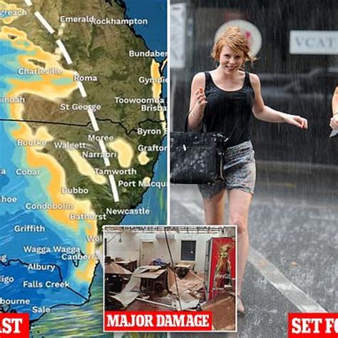 Wet Weather From Severe Cyclone Set To Ruin Weekend In Adelaide And