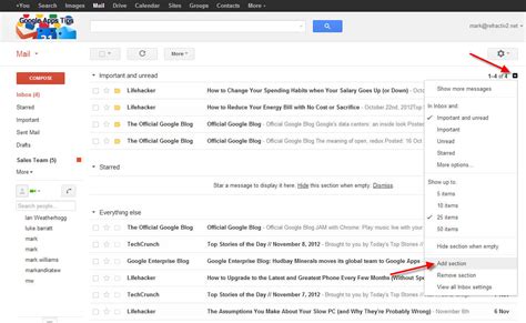Add A Label As A Section In Your Gmail Priority Inbox Workspace Tips