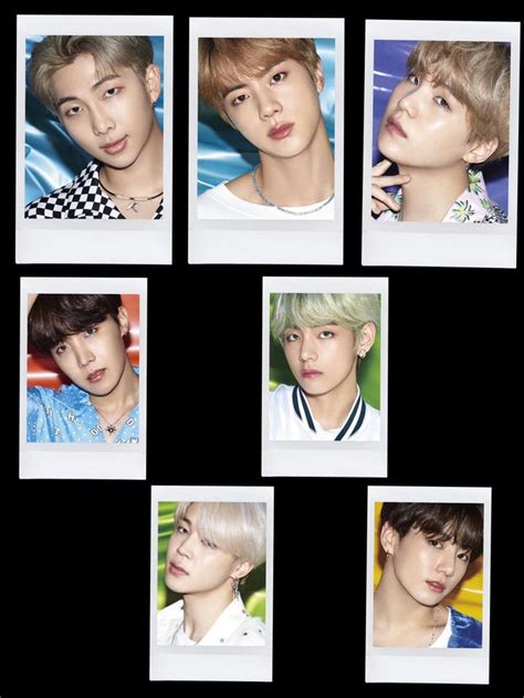 Bts Lightsboy With Luv Concept Photo Polaroids By Cmocraftsco On Etsy
