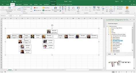 How To Make An Org Chart In Excel Lucidchart