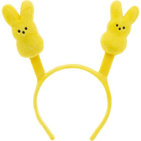 Yellow Peeps Plush Bunny Headband 95in X 11in Party City