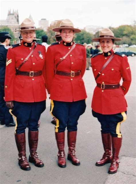 The Royal Canadian Mounted Police Mounties Female Soldier Women