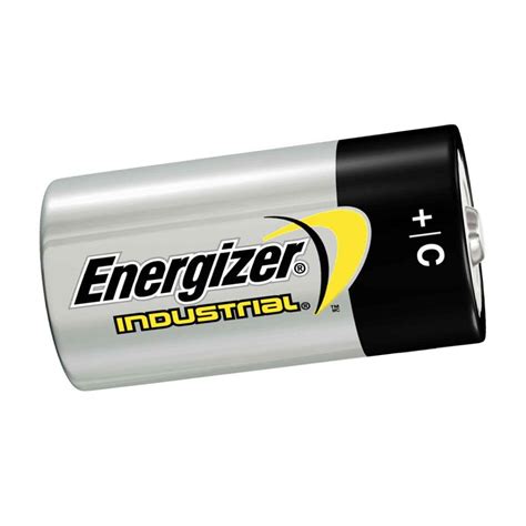 Energizer C Cell Industrial Strength Alkaline Battery 8350mah 12