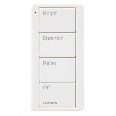 Buy Lutron Pico Wireless Control 4 Button Any Room Scene White