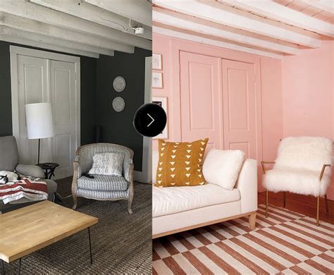 Before And After Grace And Julias Pink Living Room Makeover With Lulu