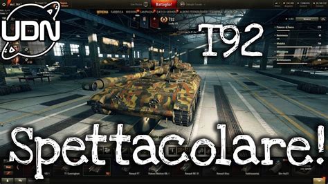 t92 light tank nuovo premium world of tanks ita youtube