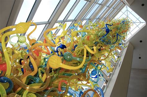 The Five Story Chihuly Sculpture At The Oklahoma Museum Of Art Sea