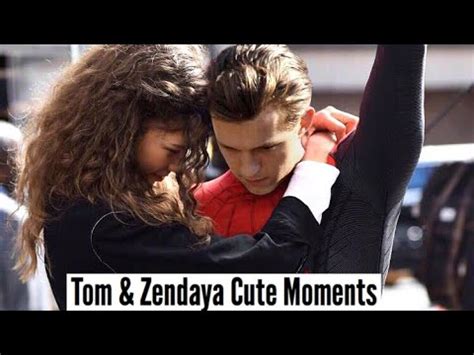 At one point, the pair were spotted smiling and acting silly while inside the car. Tom Holland & Zendaya | Cute Moments (Part 3) - YouTube