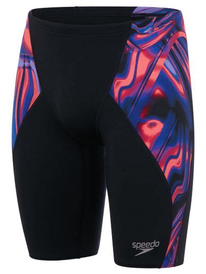 Speedo Allover Digital V Cut Jammers Ultraviolet