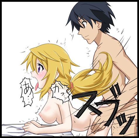 Rule 34 Blush Breasts Charlotte Dunois Covering Infinite Stratos