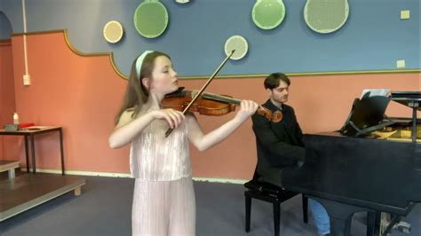 Eline Van Dijk 10 Violin Mozart Rondo Kv373 Youtube