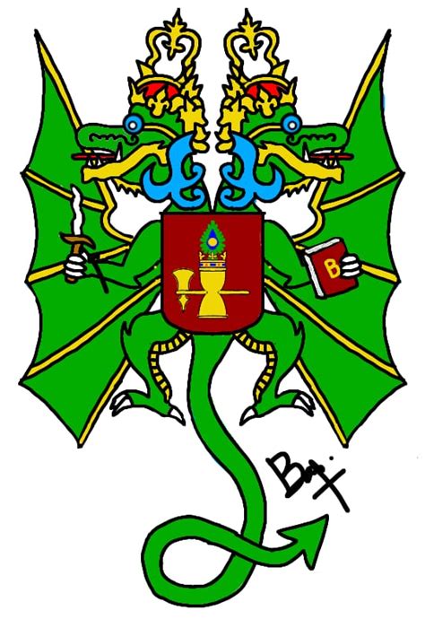Coat Of Arms For My Fictional Country But I Realized Its Has Wrong