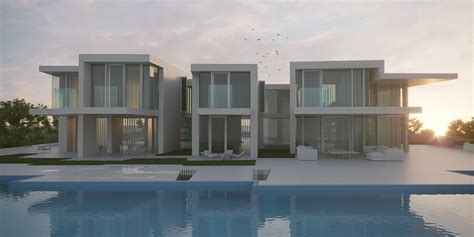 Villa In The Mediterranean Sea On Behance
